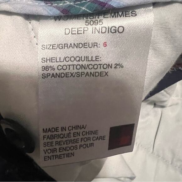 Woolrich Navy Blue Straight Fit Mini Skirt Coastal Casual Nautical Preppy Size 6 - Picture 7 of 8